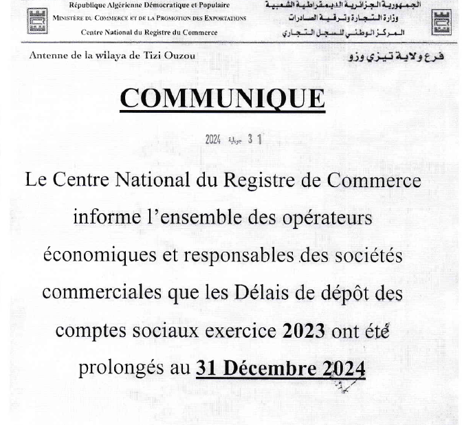 Comptes Sociaux 2023